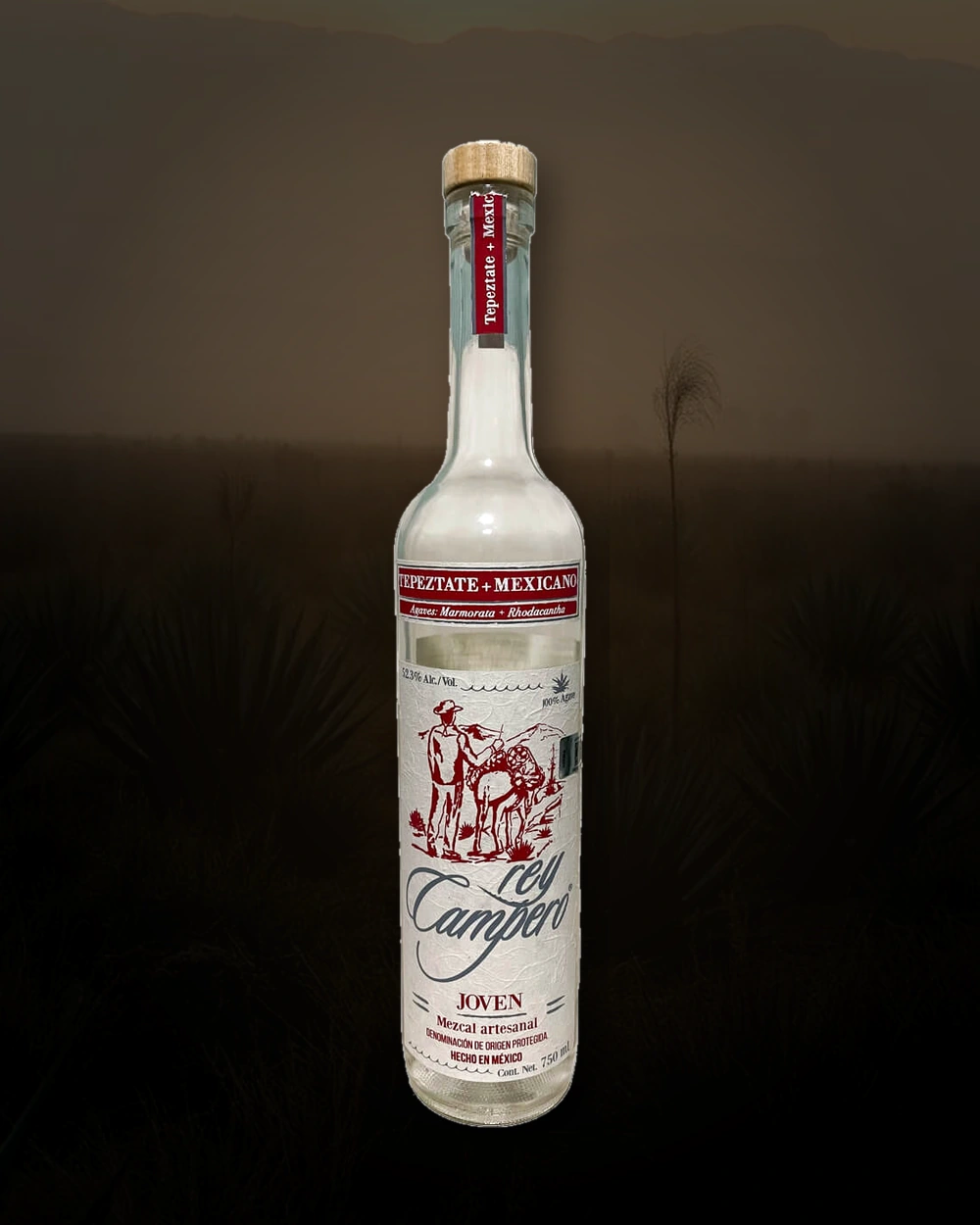 Rey Campero Tepeztate + Mexicano bottle