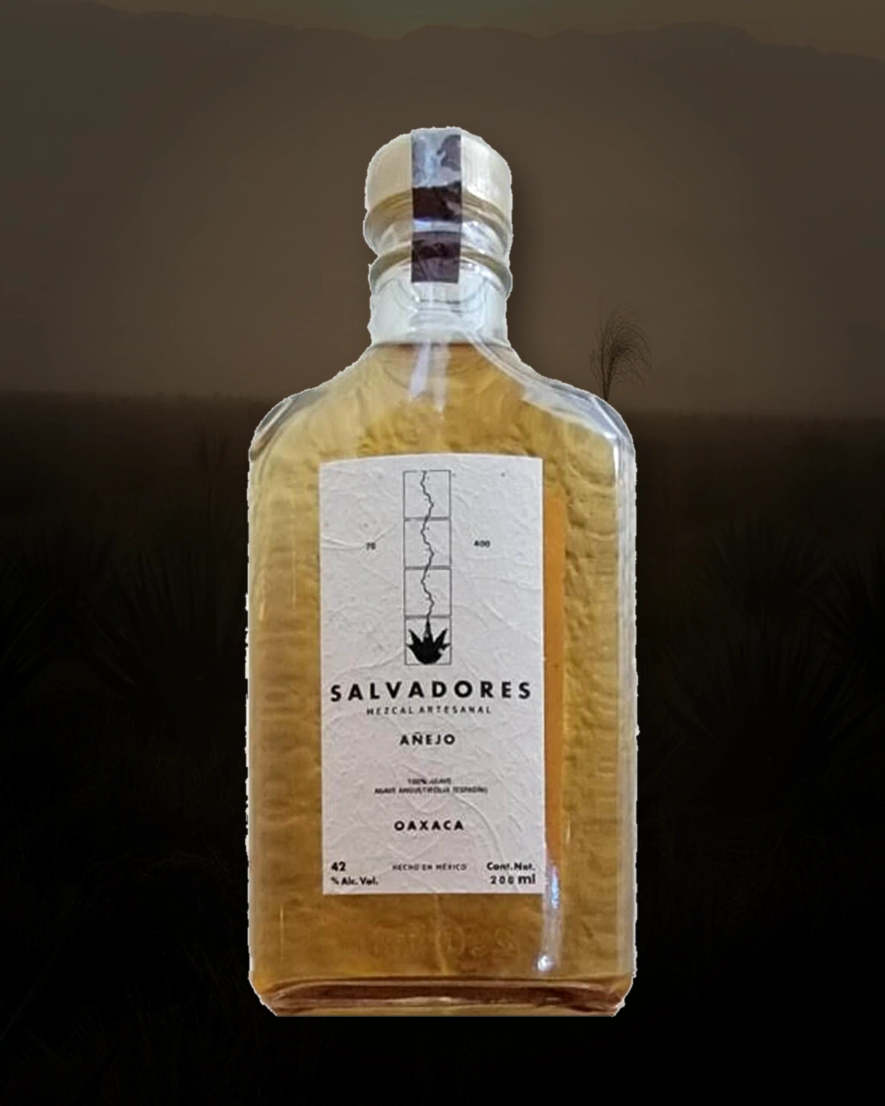 Salvadores Anejo bottle