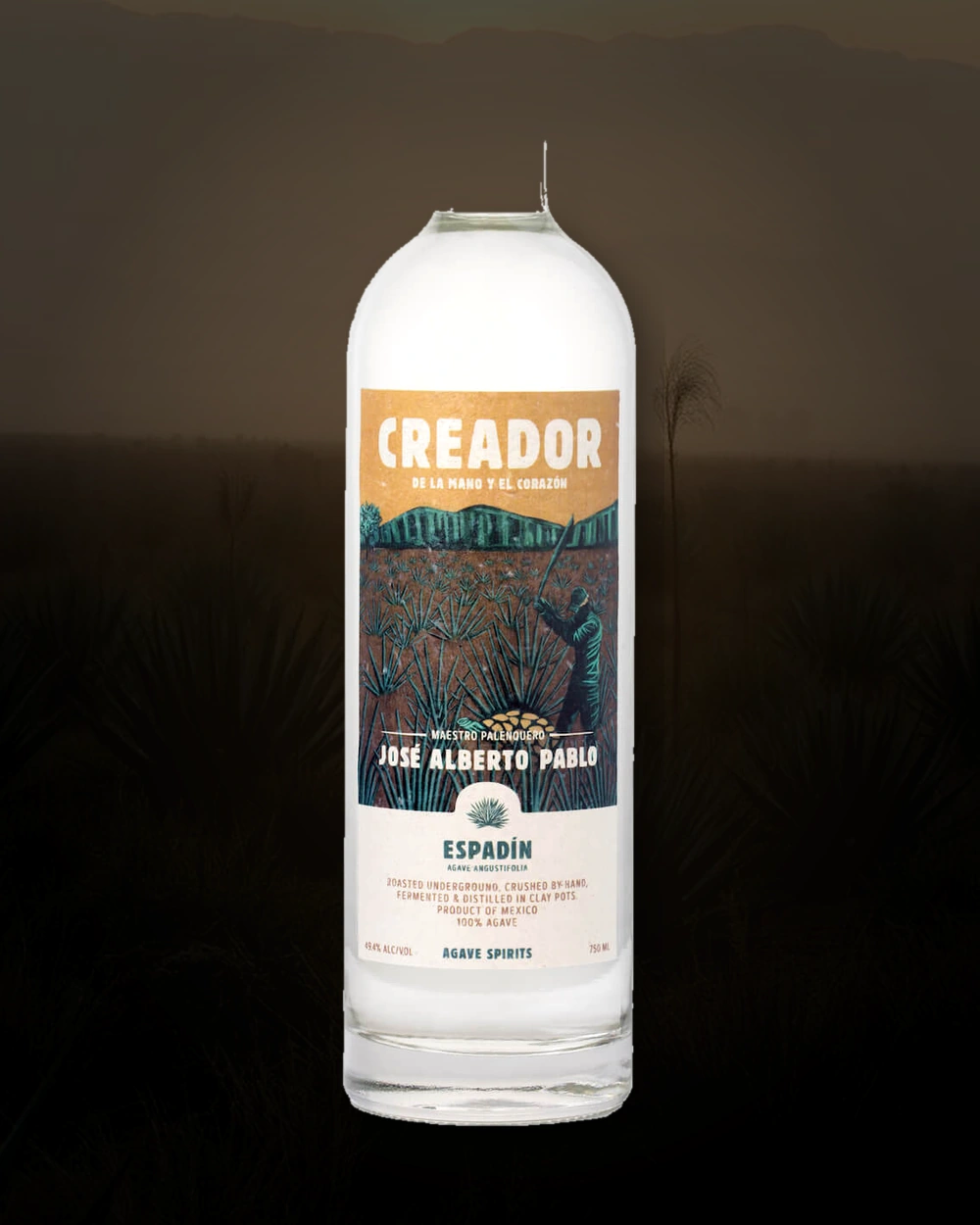 Creador Espadín bottle