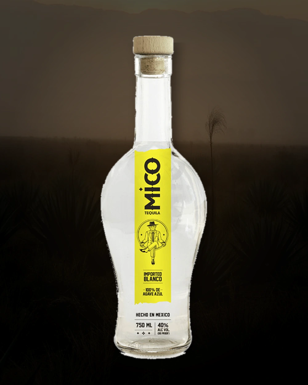 Mico Tequila Blanco bottle