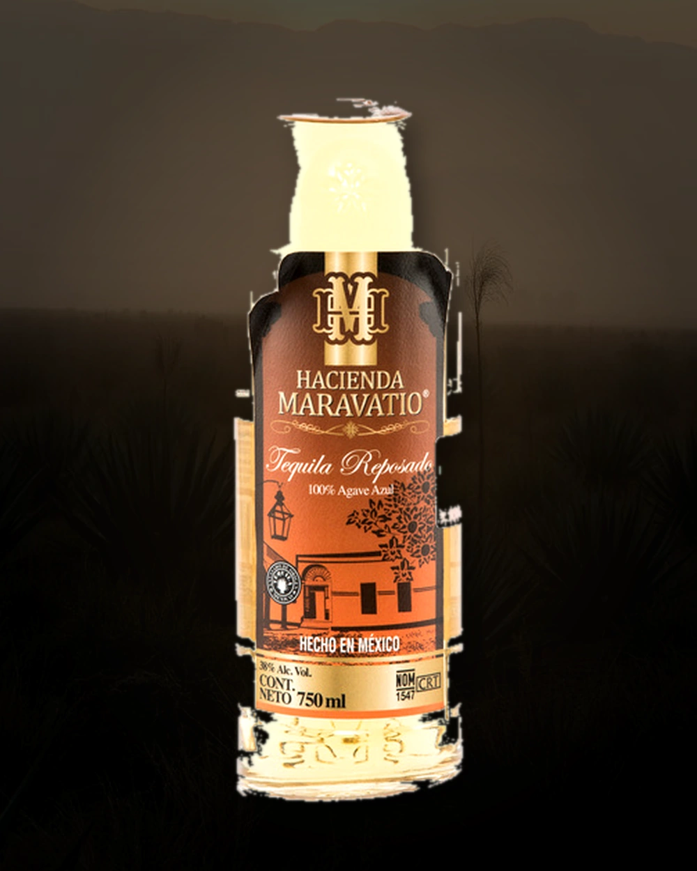 Hacienda Maravatio Reposado bottle