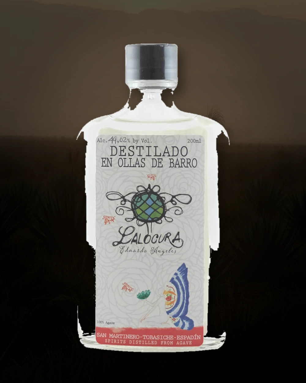 Lalocura San Martinero, Tobasiche, Espadin bottle