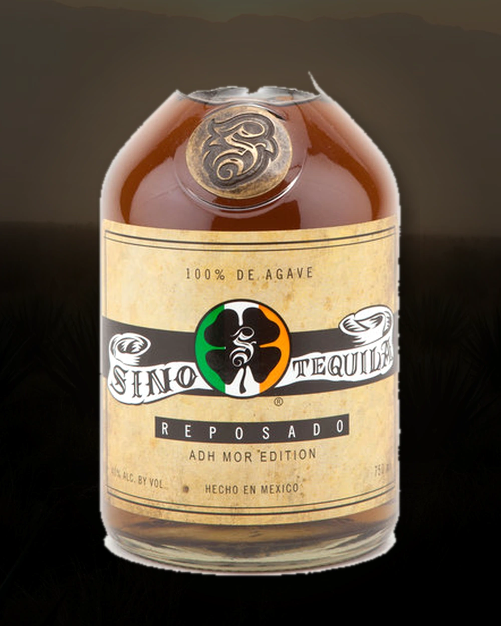 Sino Reposado Tequila Irish bottle