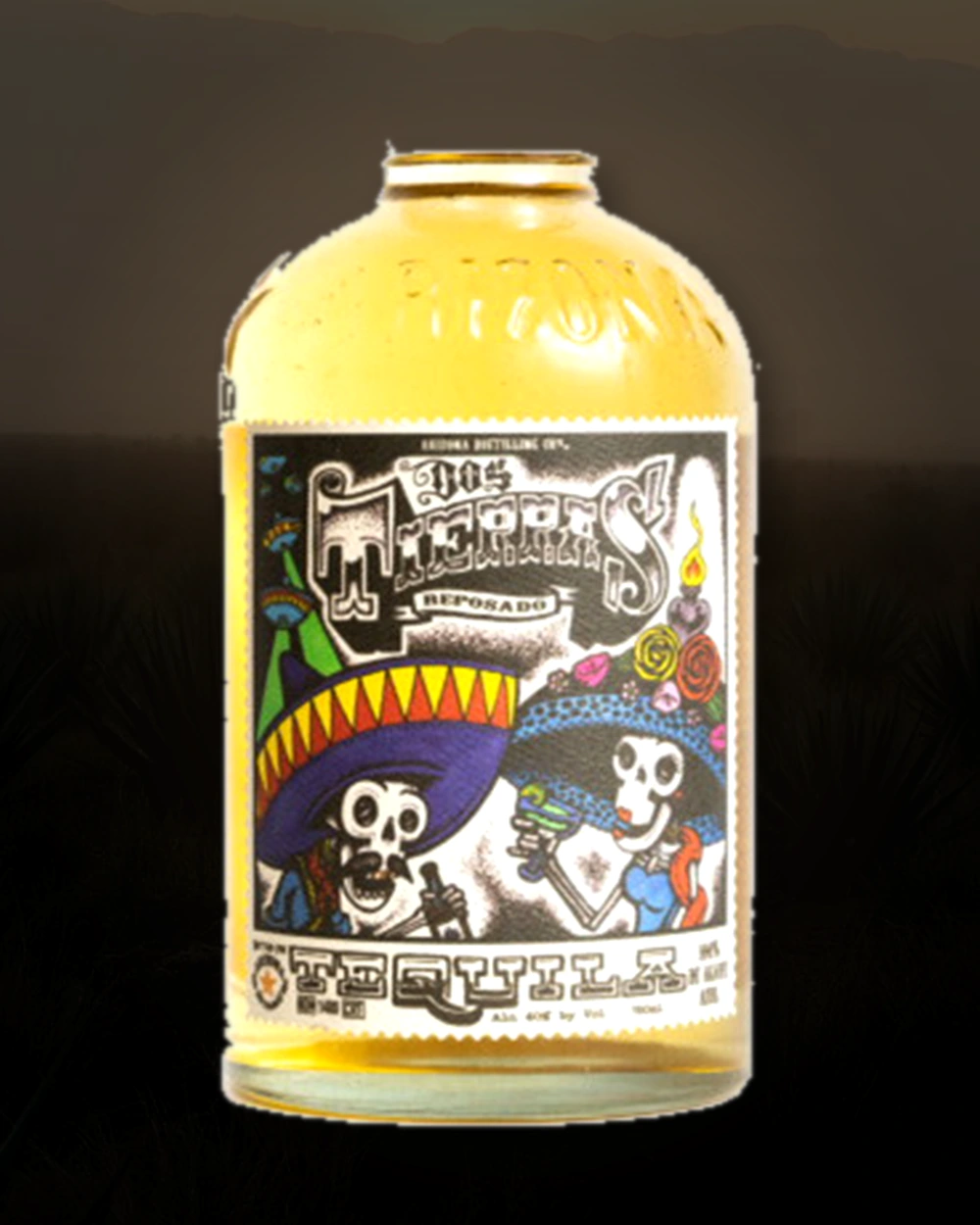 Dos Tierras Reposado bottle