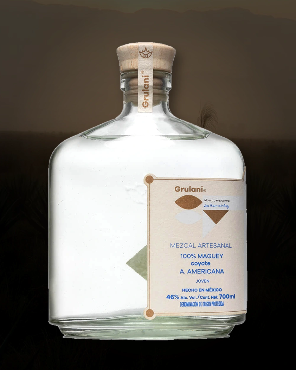 Grulani Coyote bottle