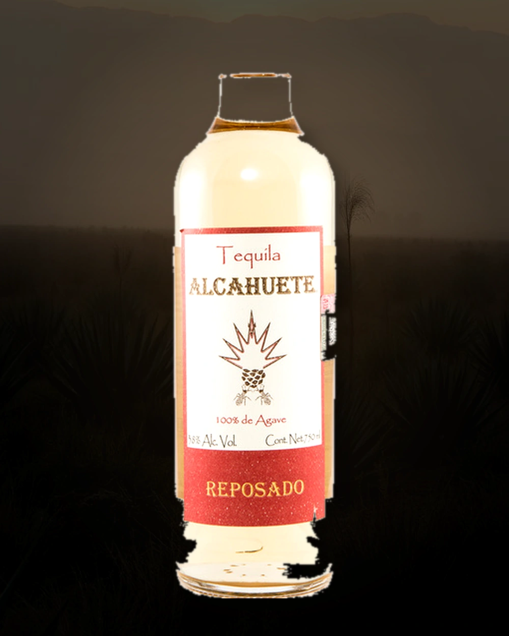 Tequila Alcahuete Reposado bottle