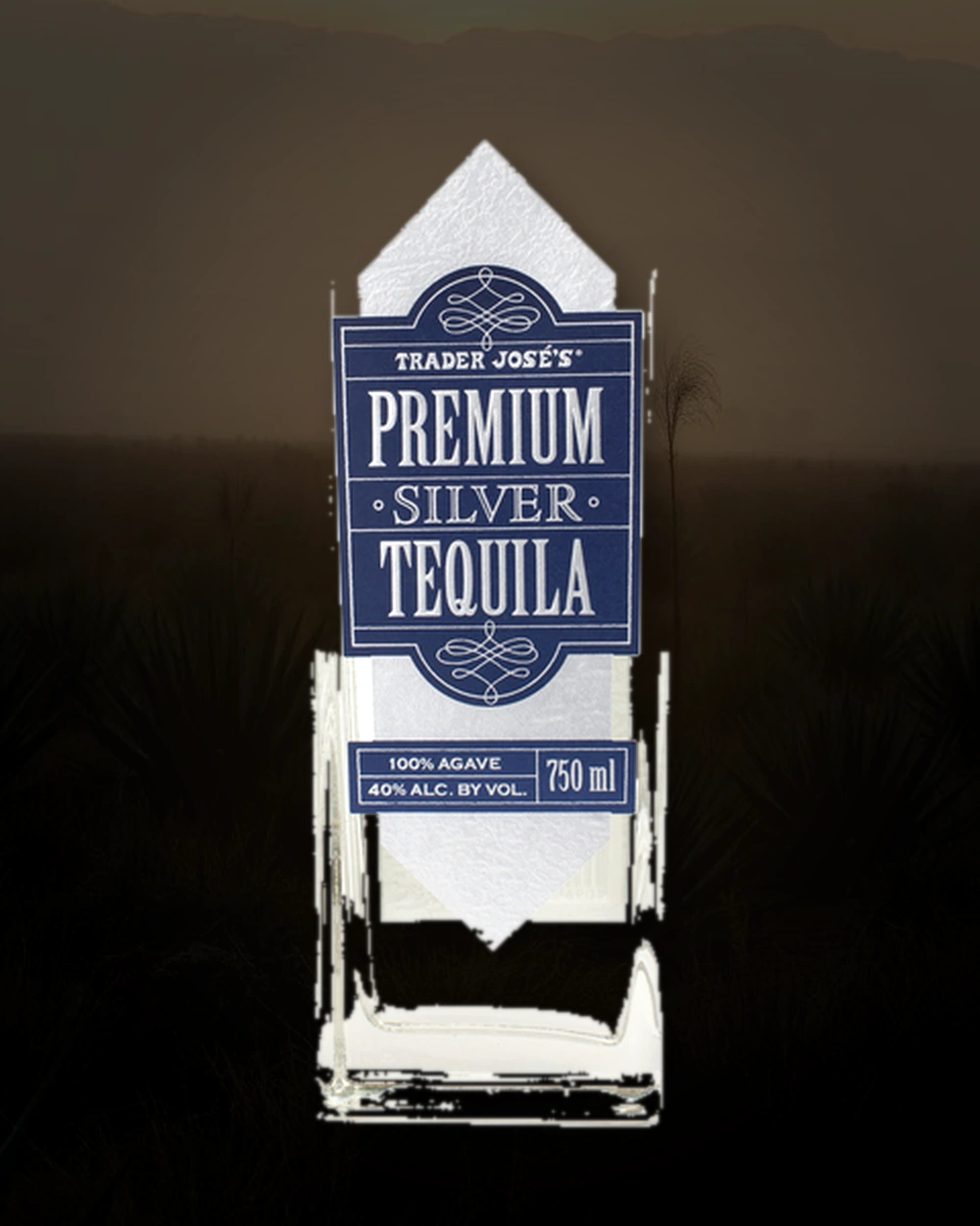 Trader Jose's Premium Silver bottle