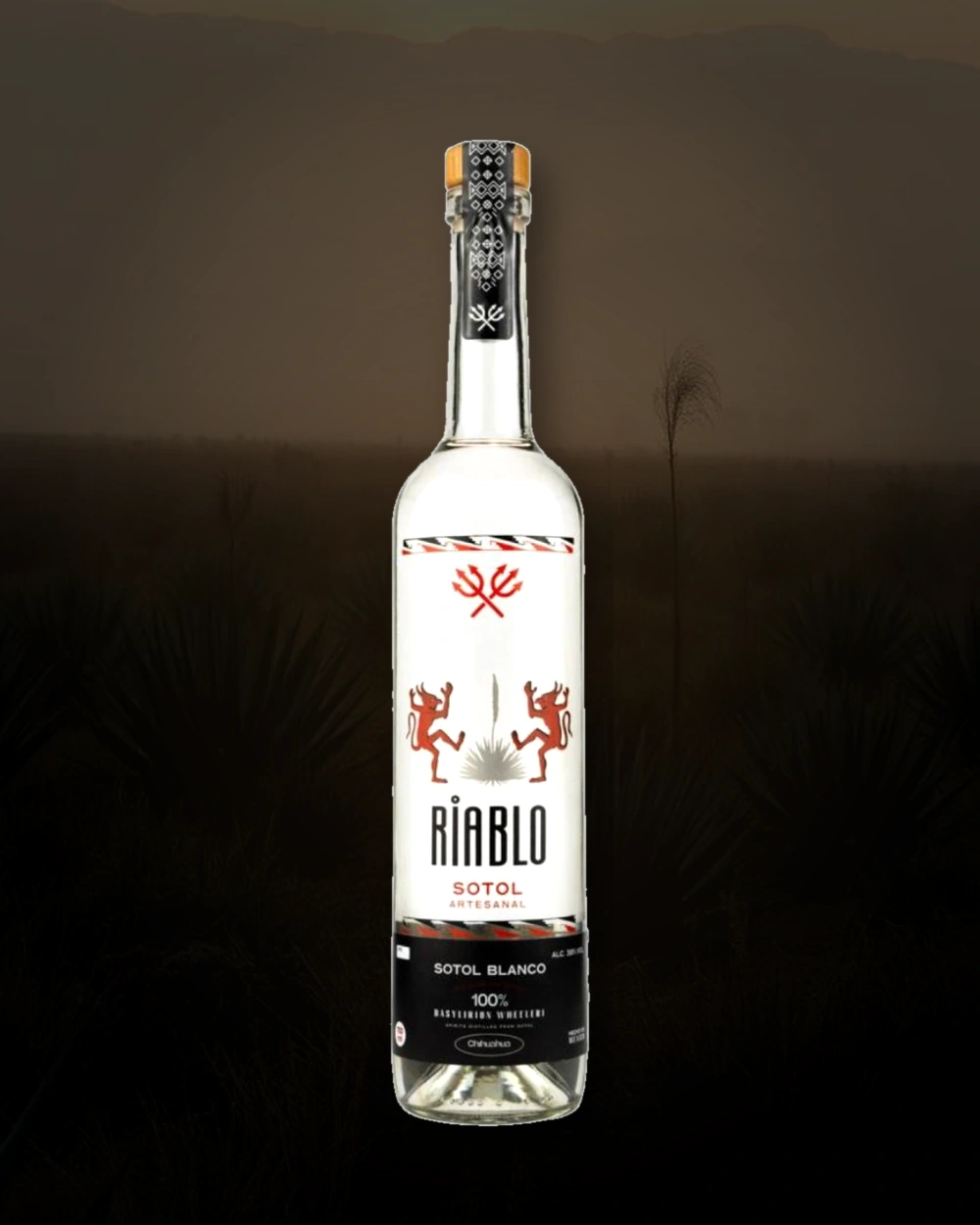 Riablo Sotol Blanco bottle