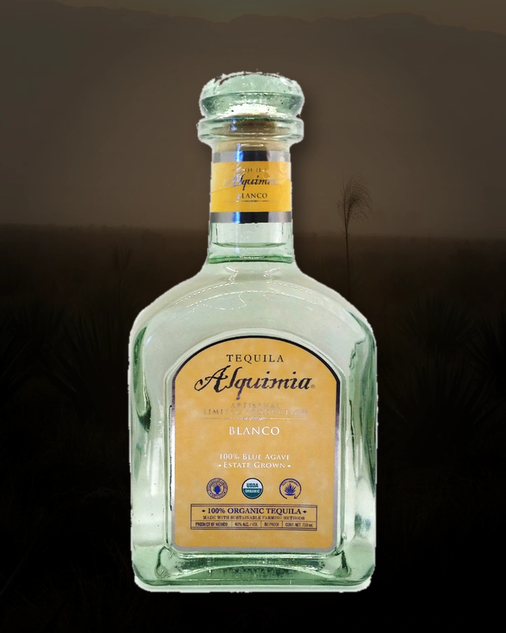 Tequila Alquimia Blanco bottle