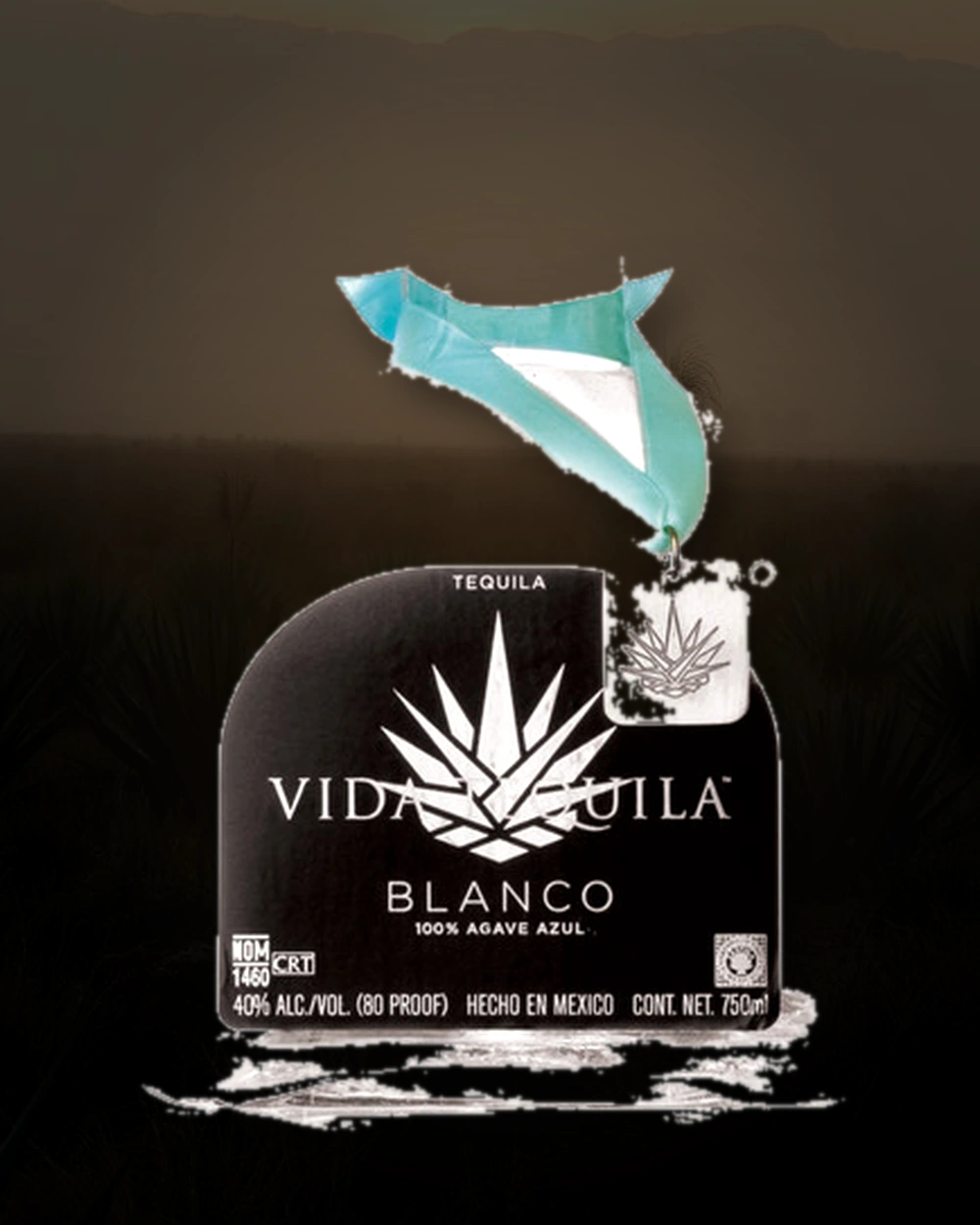 Vida Tequila Blanco bottle