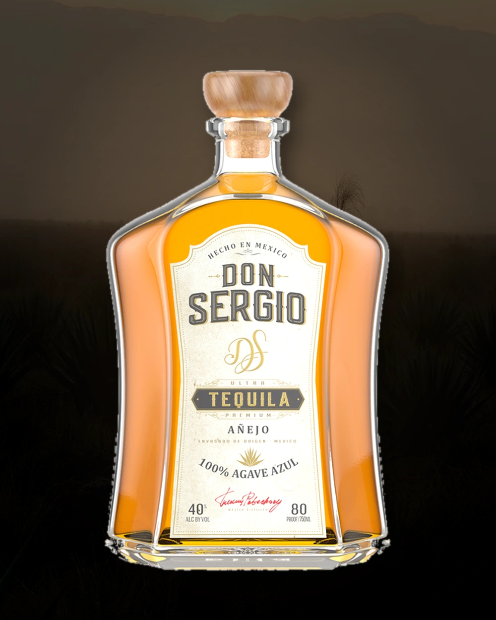 Don Sergio Tequila Añejo bottle