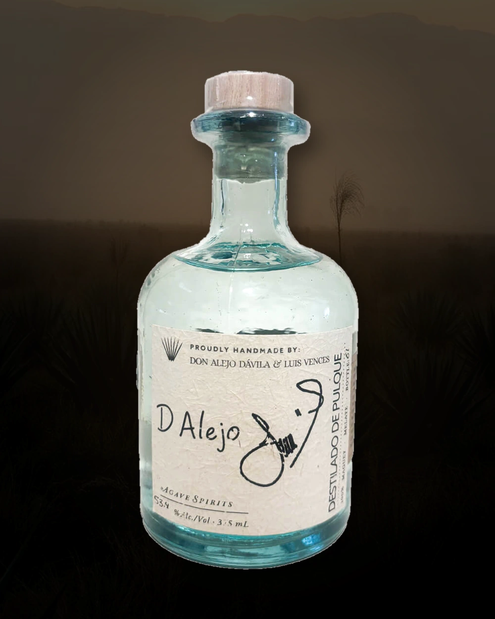 Maguey Melate Destilado de Pulque – Don Alejo Dávila & Luis Vences bottle