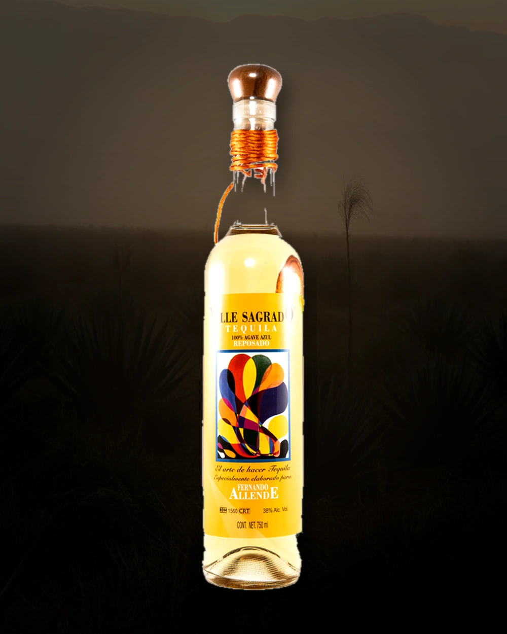Valle Sagrado Tequila Reposado bottle