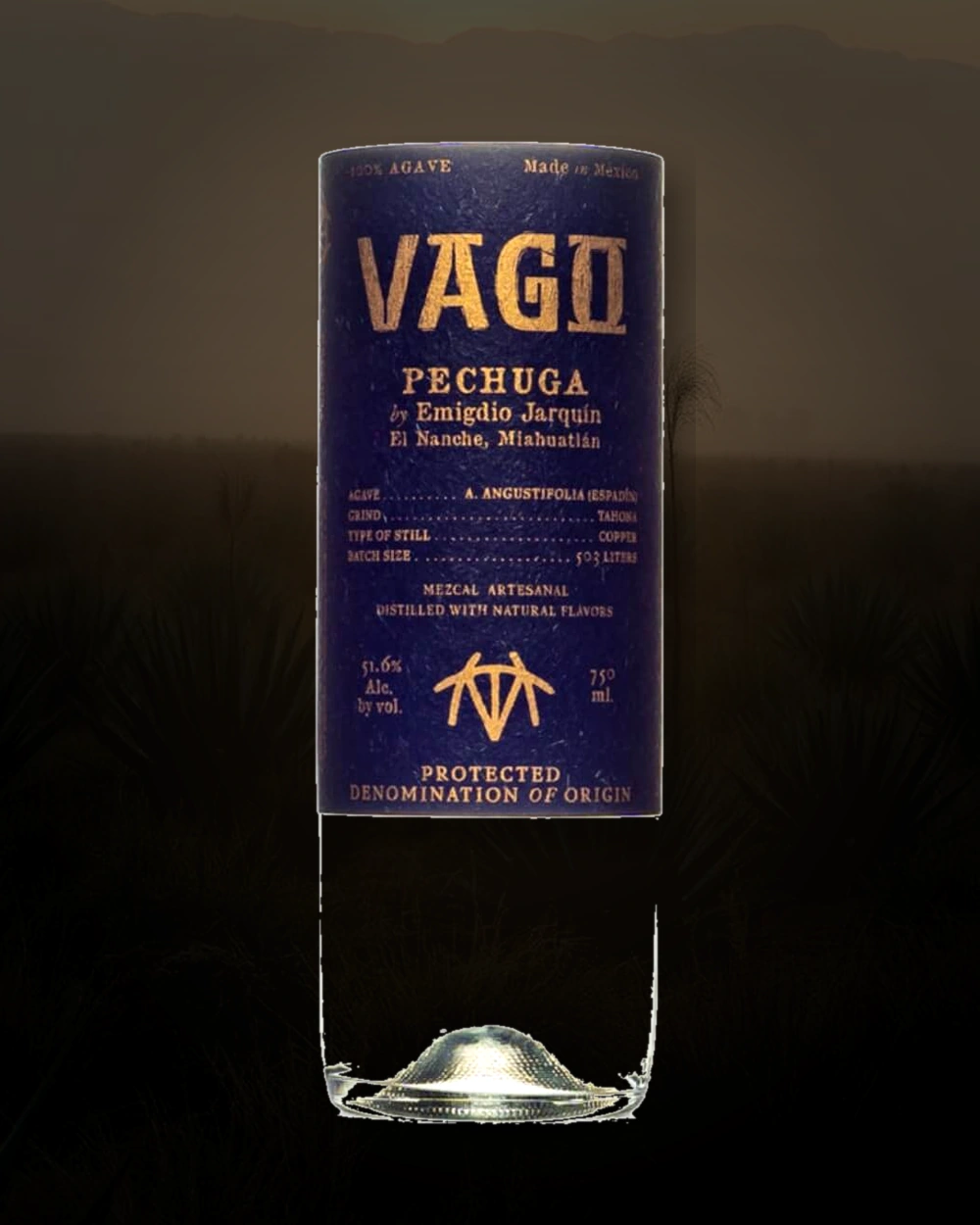 Vago Pechuga – Emigdio Jarquín bottle