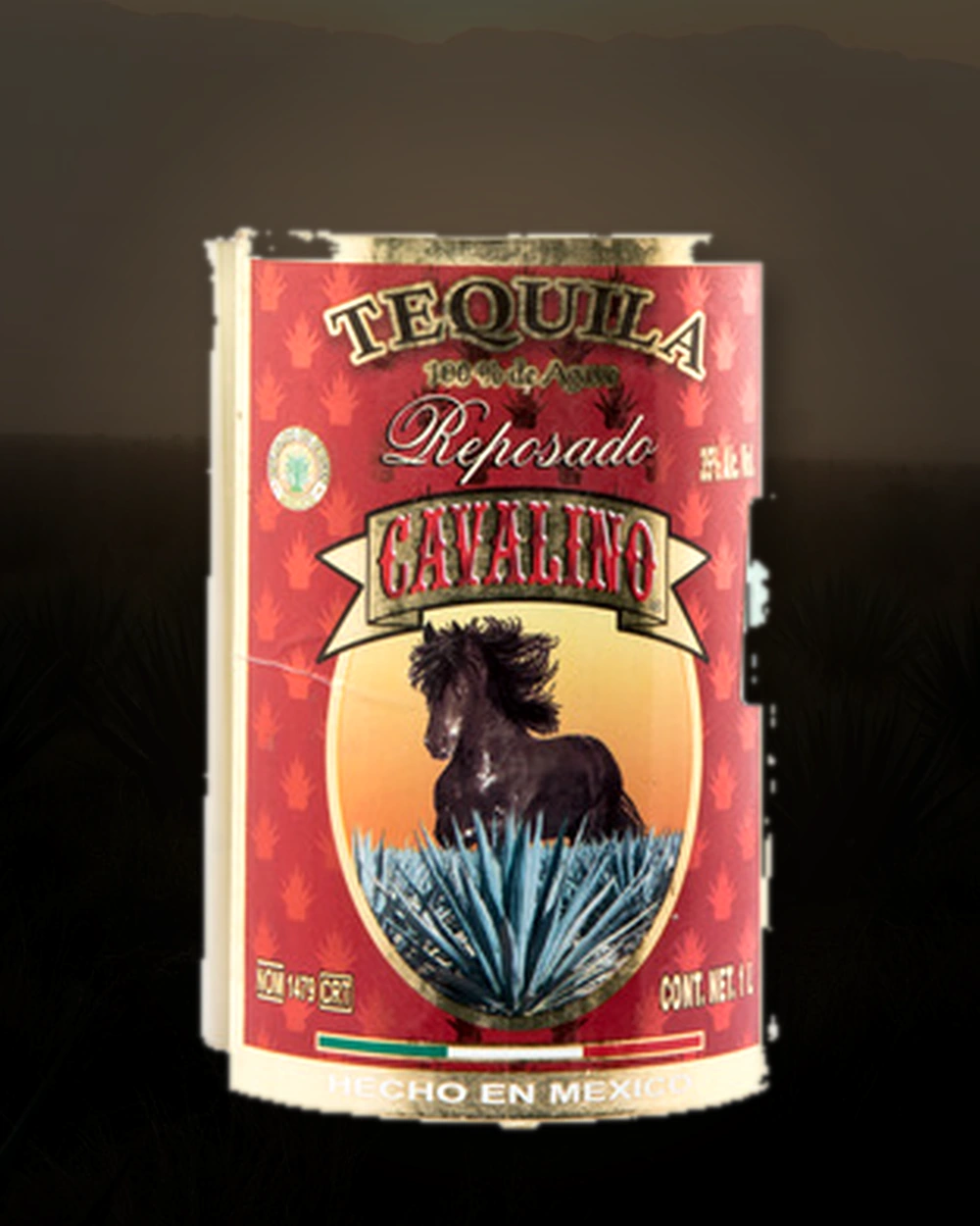 Cavalino Reposado bottle