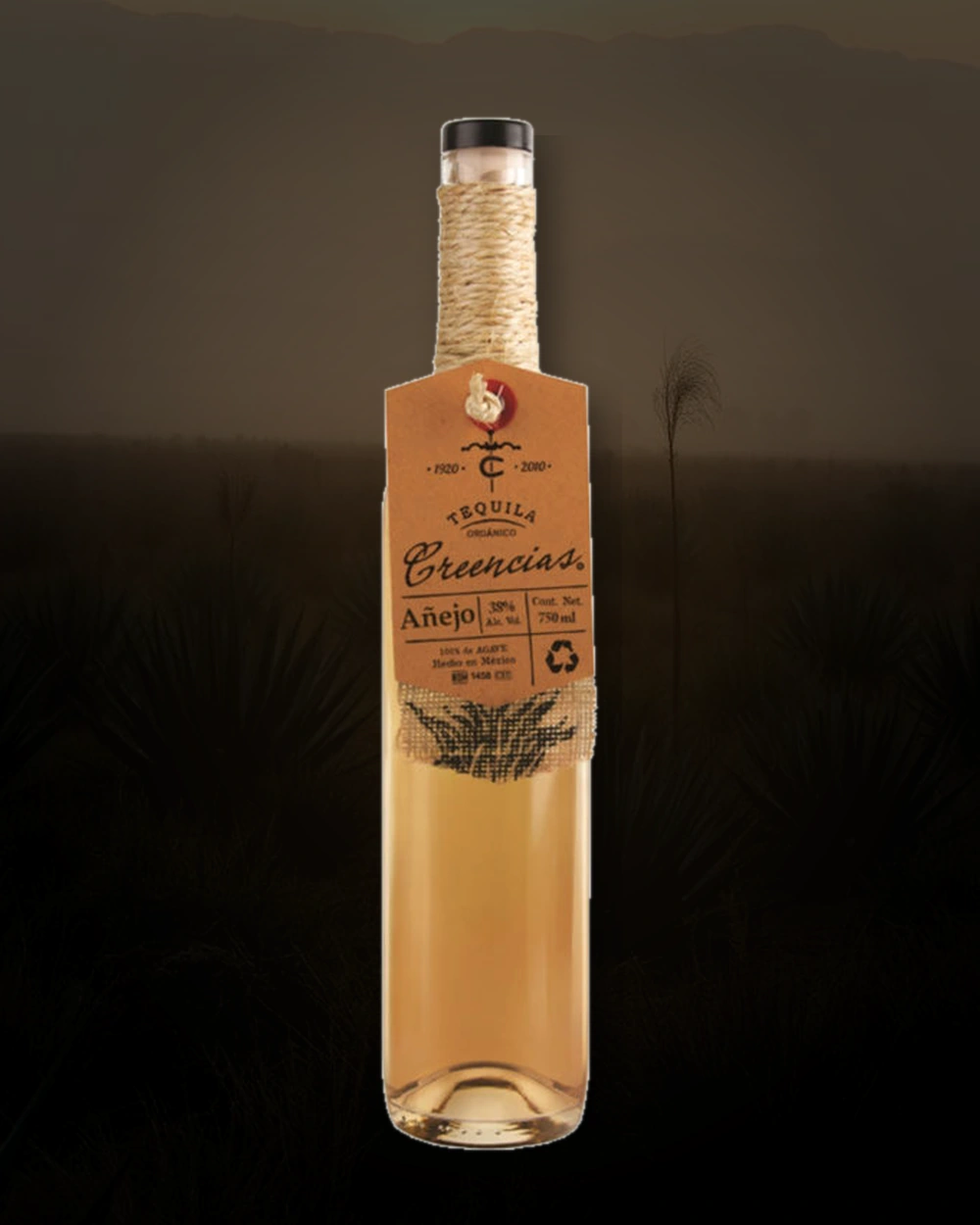 Creencias Añejo bottle