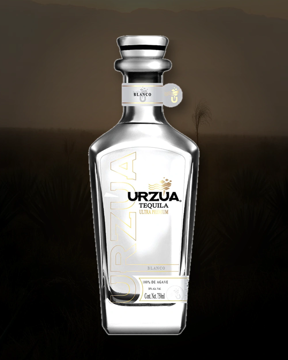 Urzua Tequila Blanco bottle