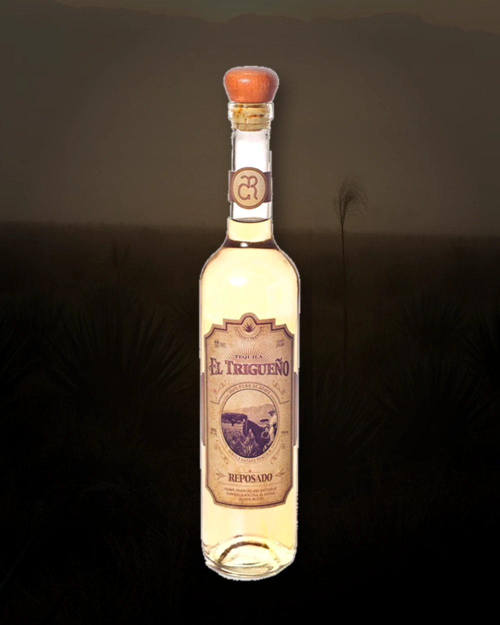 El Trigueño Reposado bottle