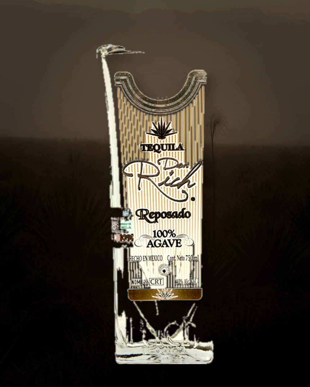 Tequila Don Rich Reposado bottle