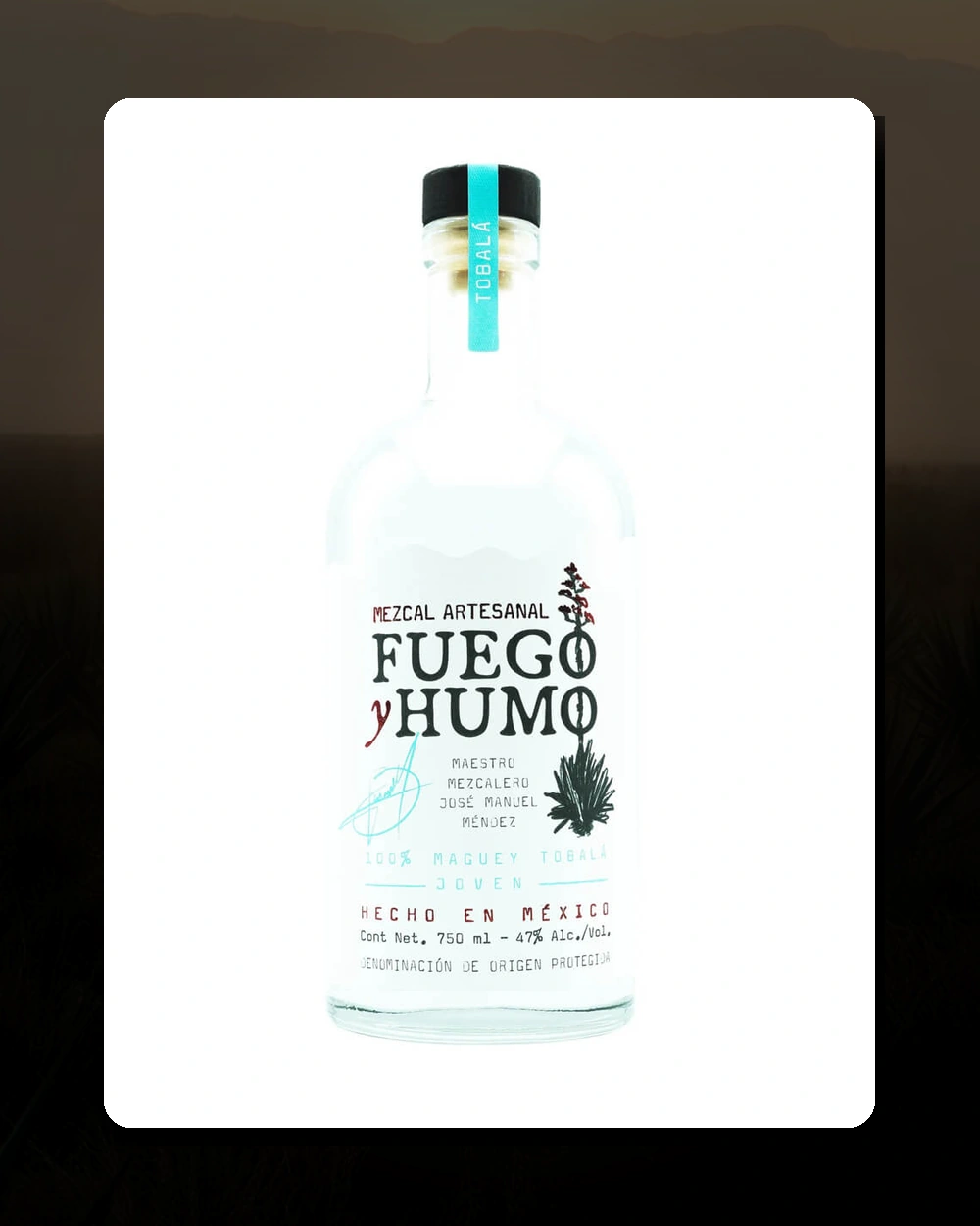 Fuego y Humo Tobala bottle