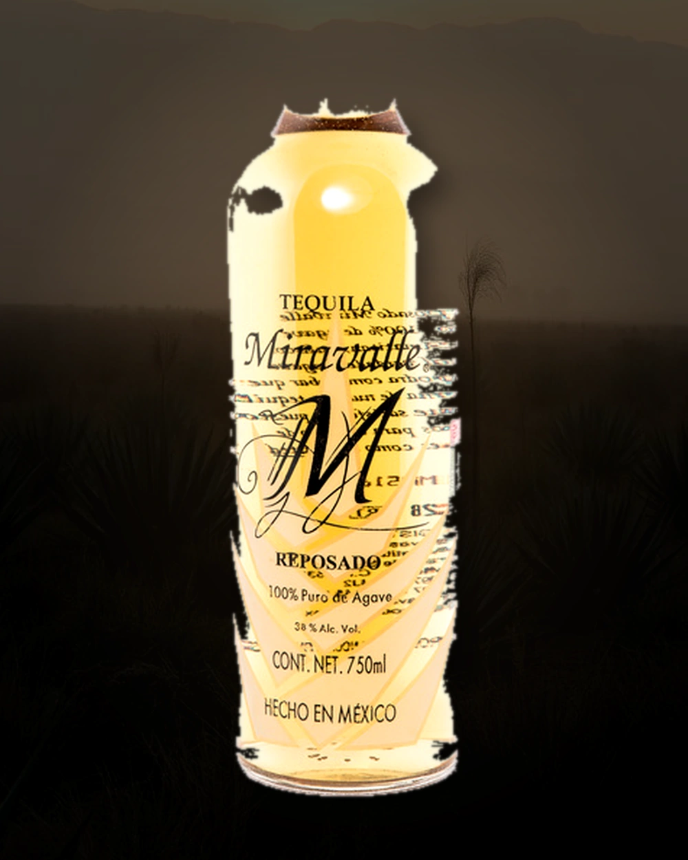 Miravalle Reposado bottle