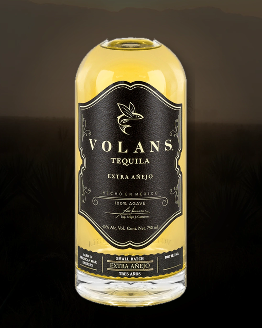 Volans Extra Añejo bottle