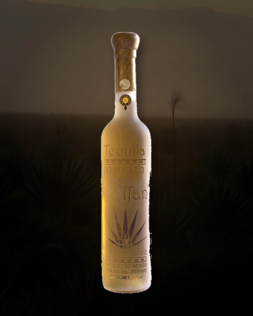 El Afan Tequila Reposado bottle
