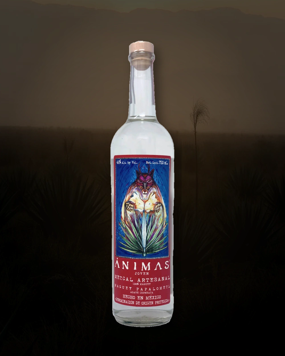 Ánimas Papalometl bottle