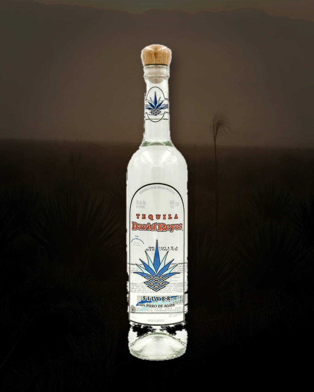 Tequila David Reyes Silver bottle