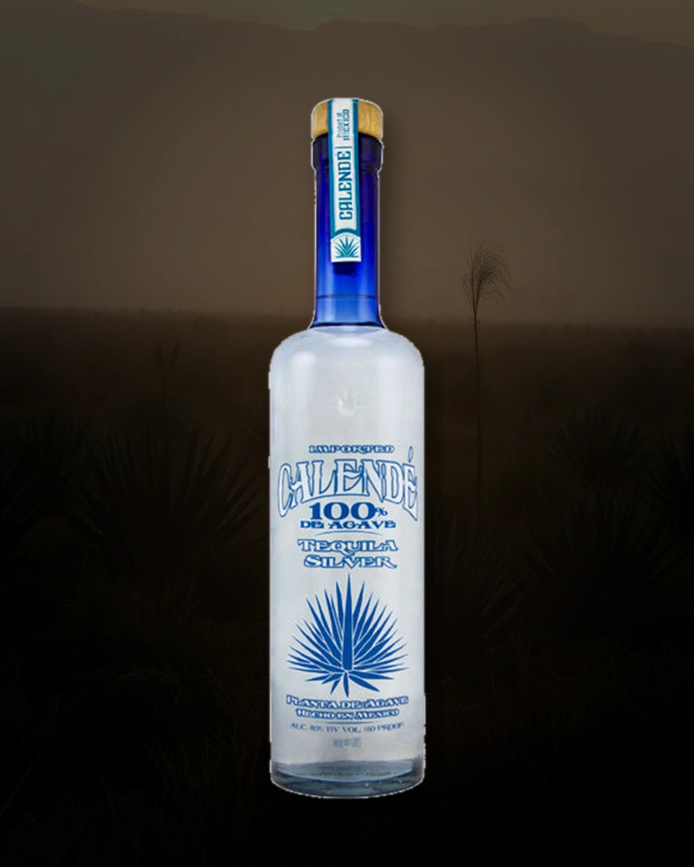 Calendé 100% de Agave Silver bottle