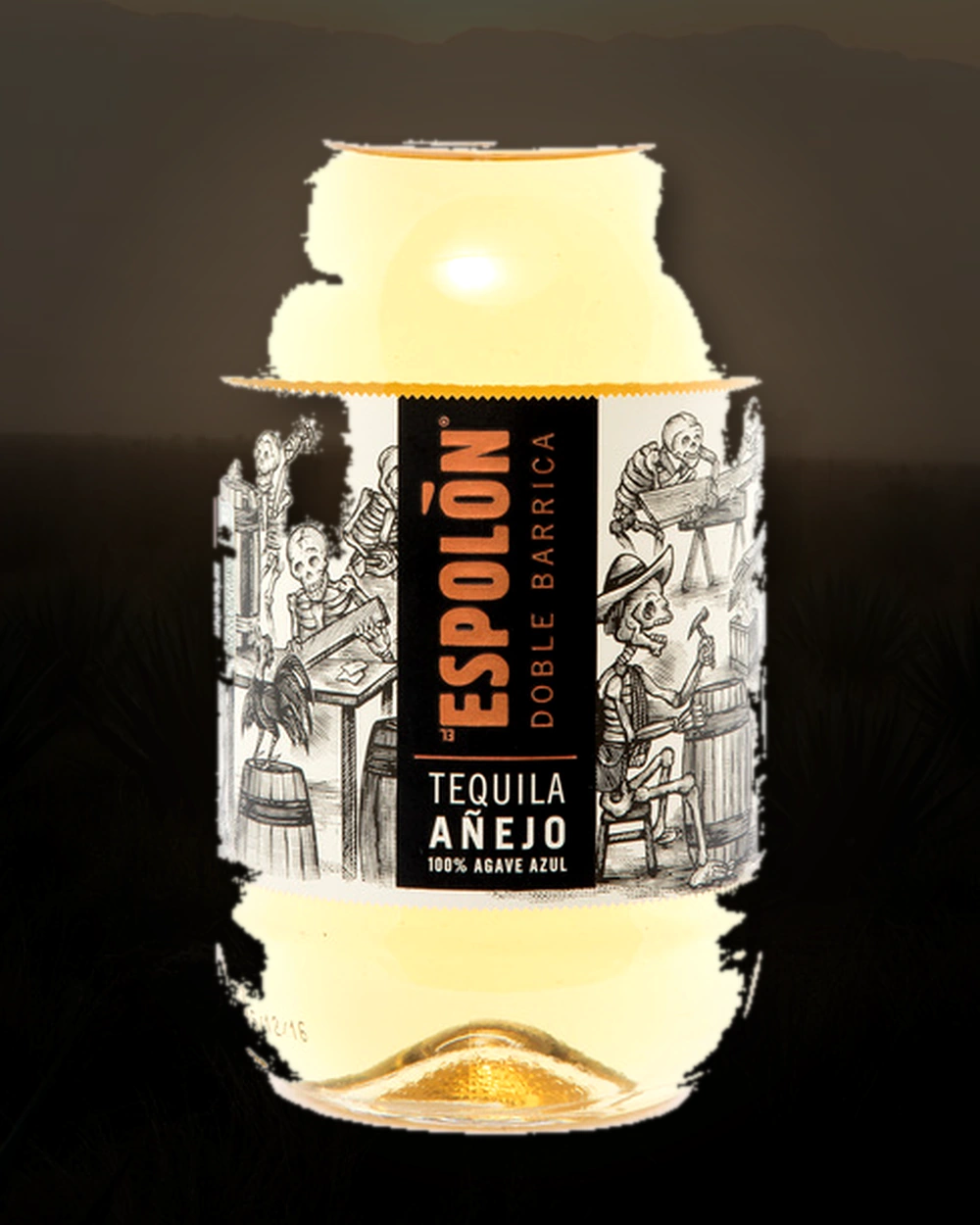Espolon Doble Barrica Añejo - Bourbon bottle