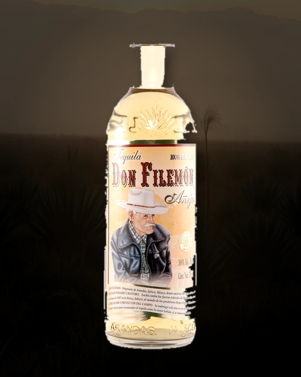 Don Filemón Añejo bottle