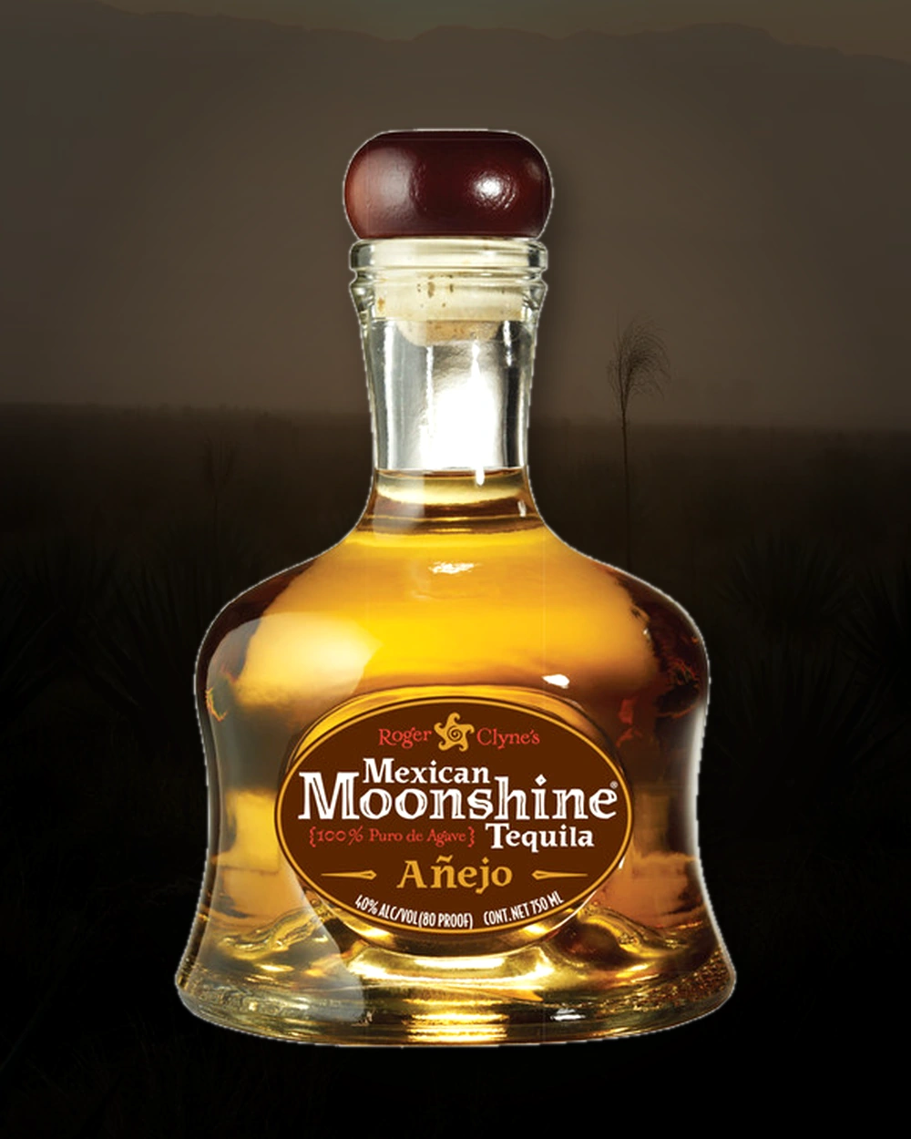 Mexican Moonshine Tequila Añejo bottle