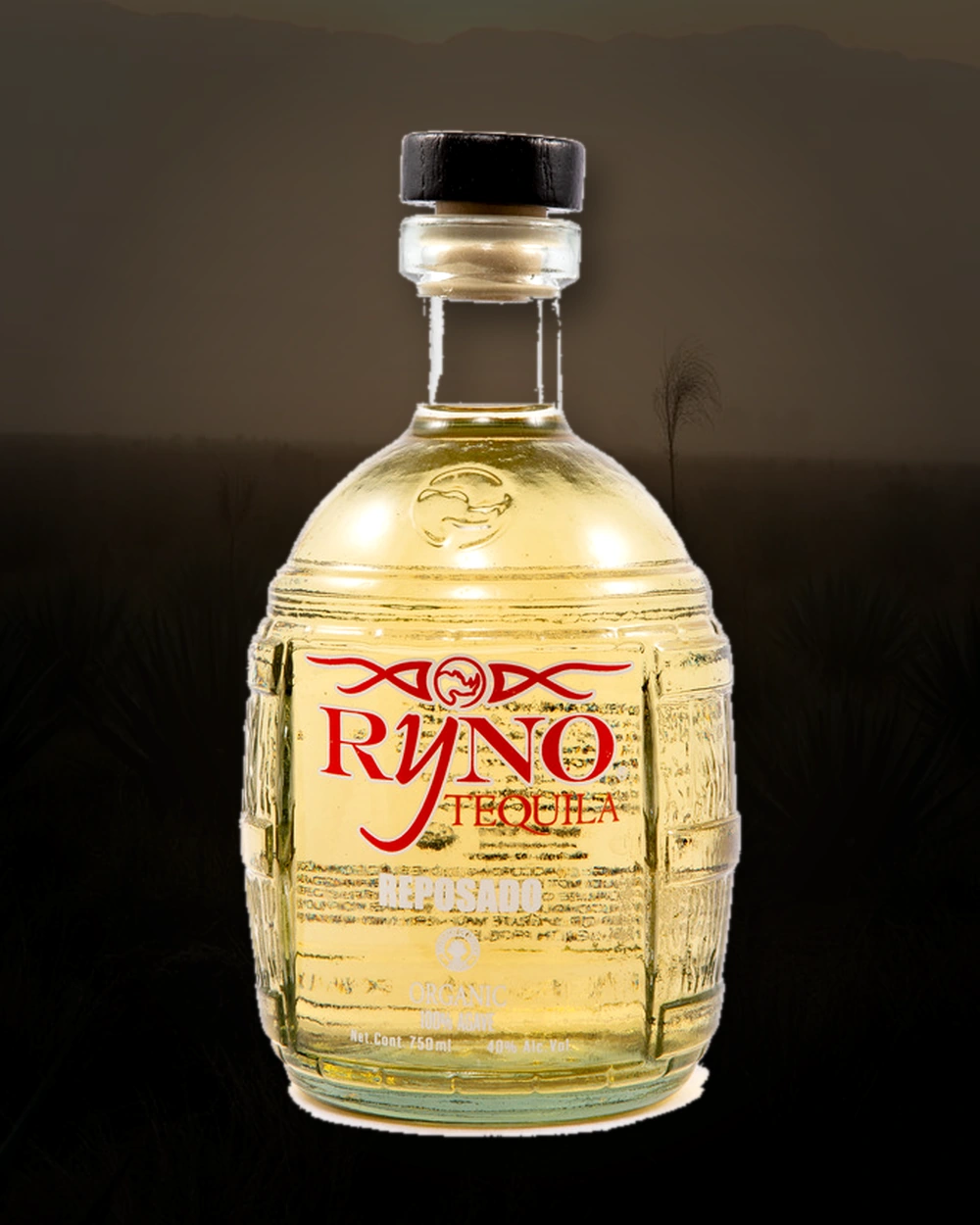 Ryno Tequila Reposado bottle