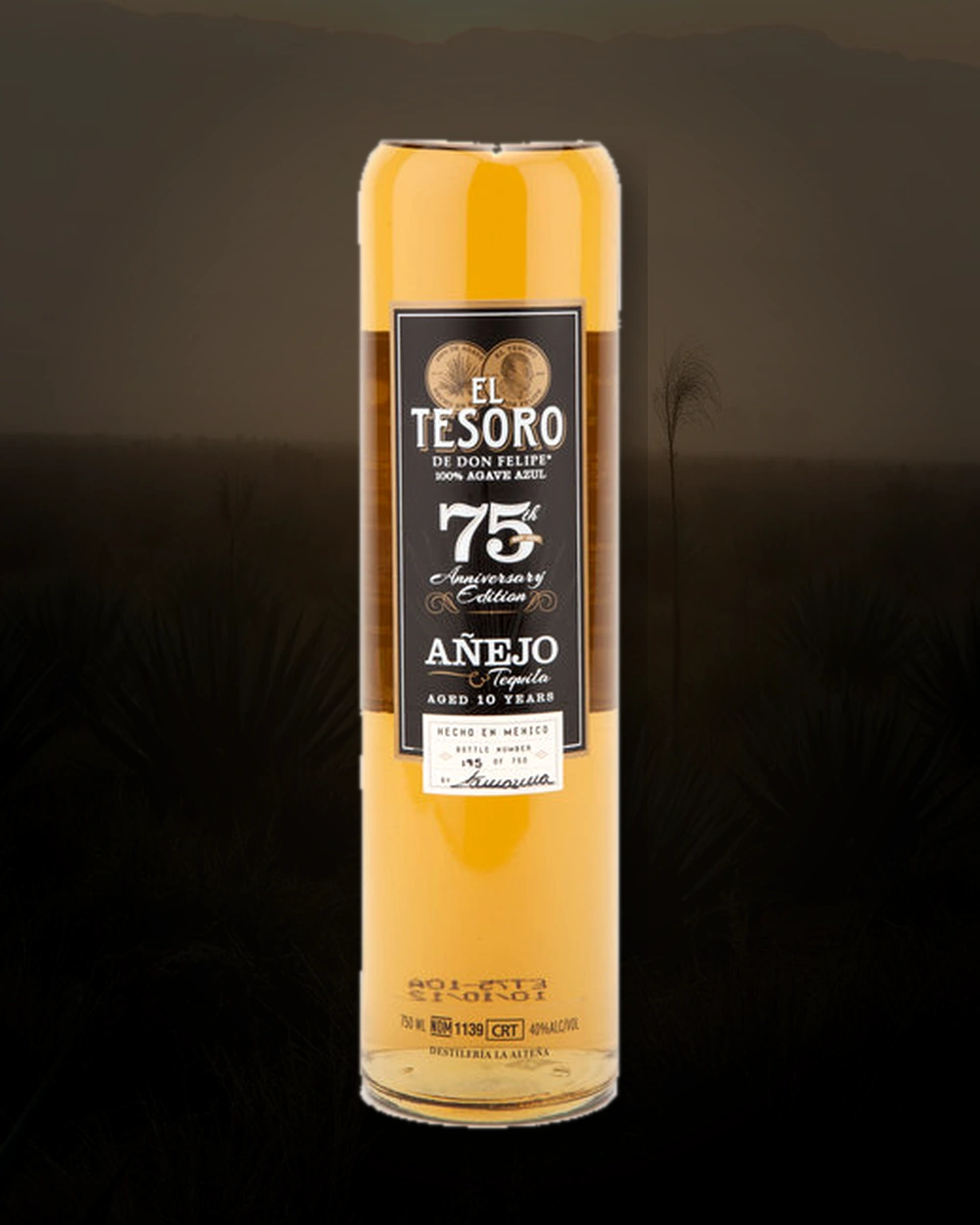 El Tesoro de Don Felipe 75th Anniv bottle