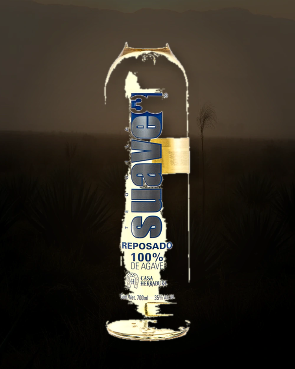 Suave 35 Reposado bottle