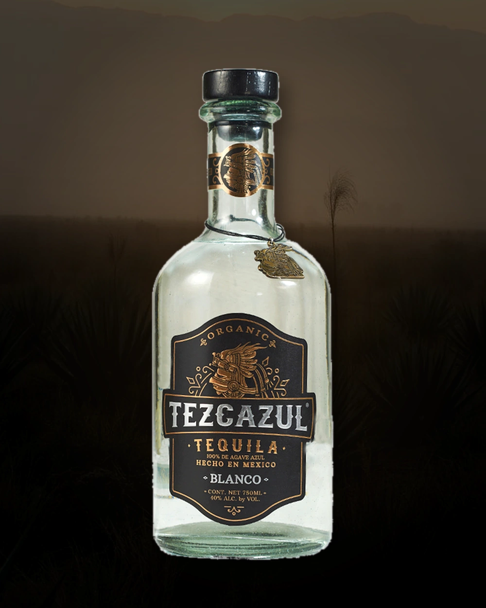 Tezcazul Tequila Blanco bottle