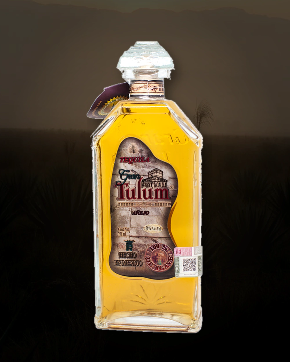 Gran Tulum Tequila Añejo bottle