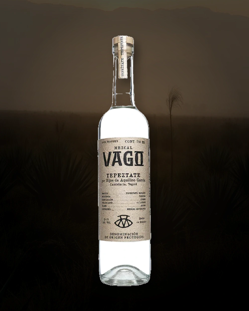 Vago Tepeztate – Hijos de Aquilino bottle