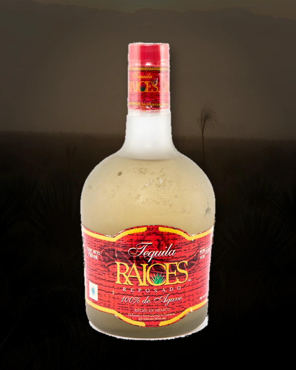 Tequila Raices Reposado bottle