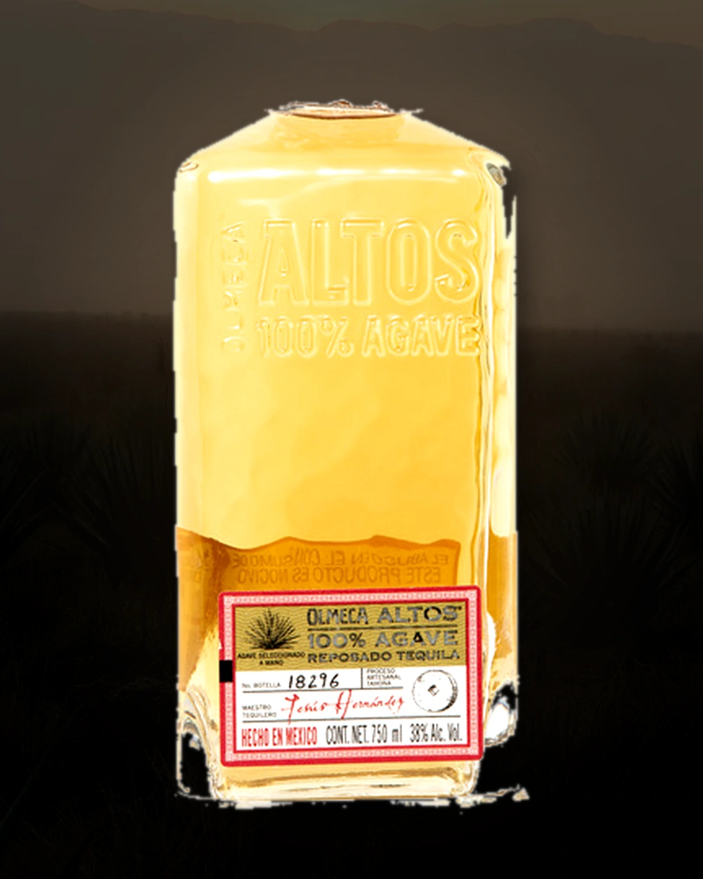 Olmeca Altos Reposado bottle