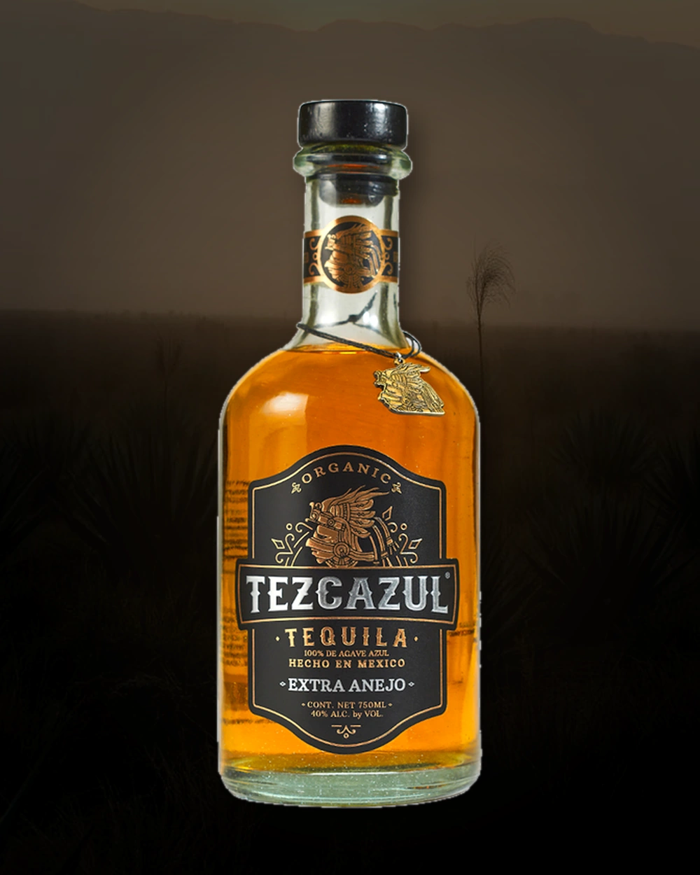 Tezcazul Tequila Extra Añejo bottle