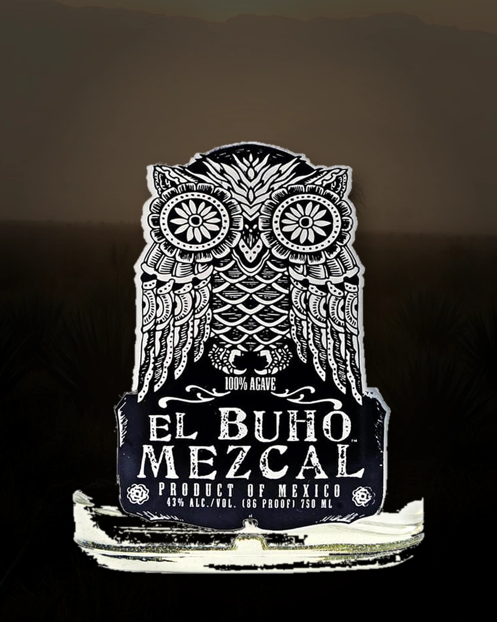 El Buho Mezcal bottle