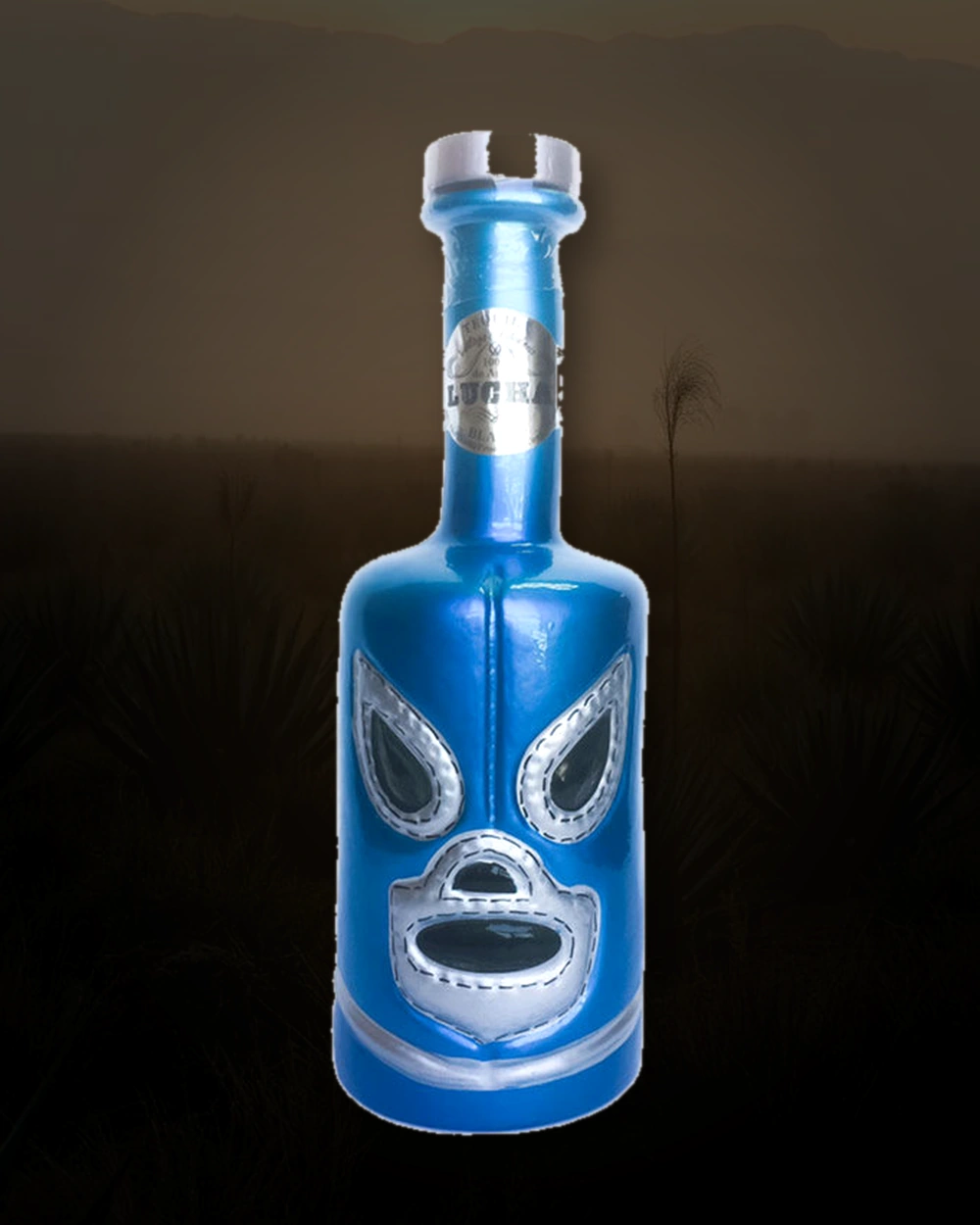 Lucha Tequila Blanco bottle