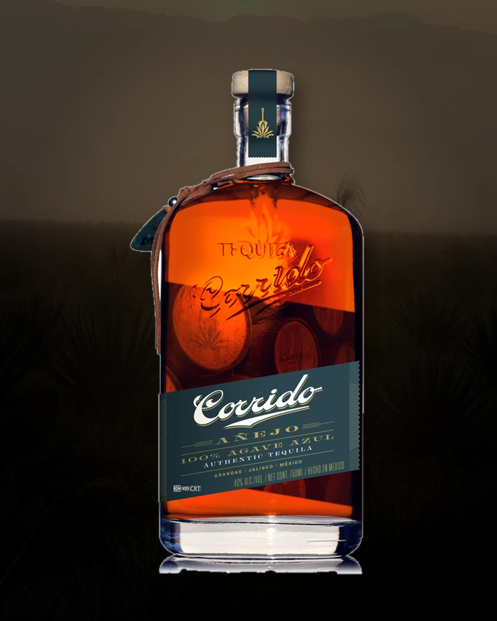 Corrido Añejo bottle