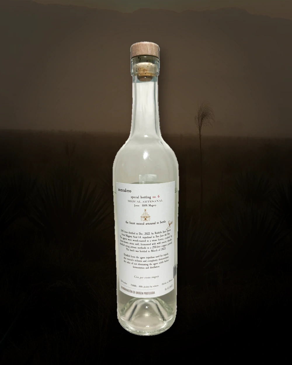 Mezcalero Special Bottling No. 6 bottle