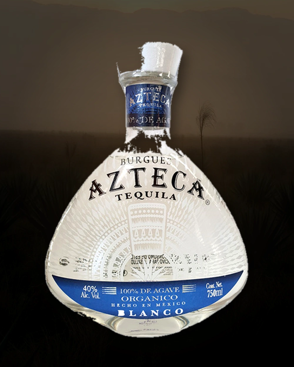 Burgues Azteca Tequila Blanco bottle