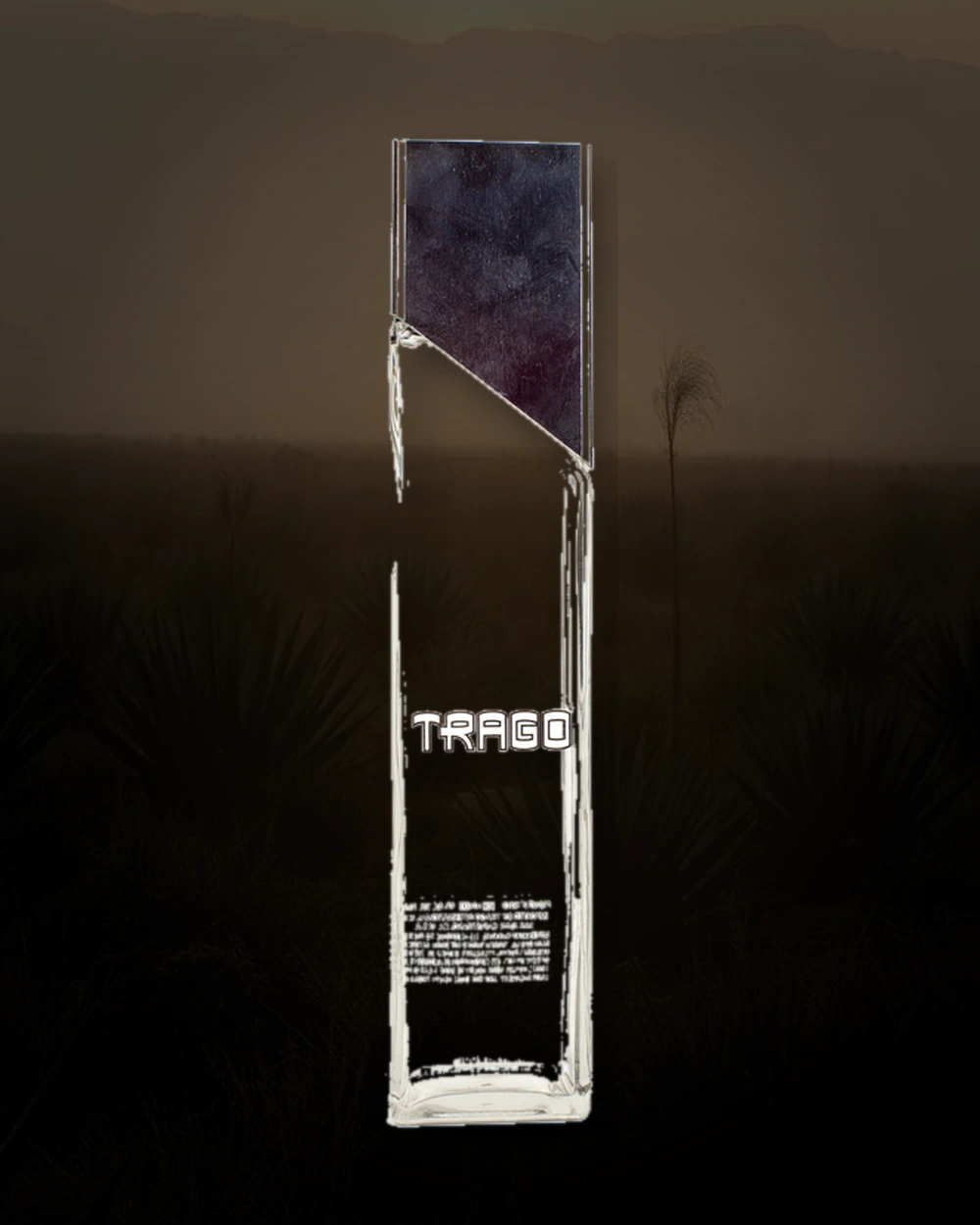 Trago Tequila Silver bottle
