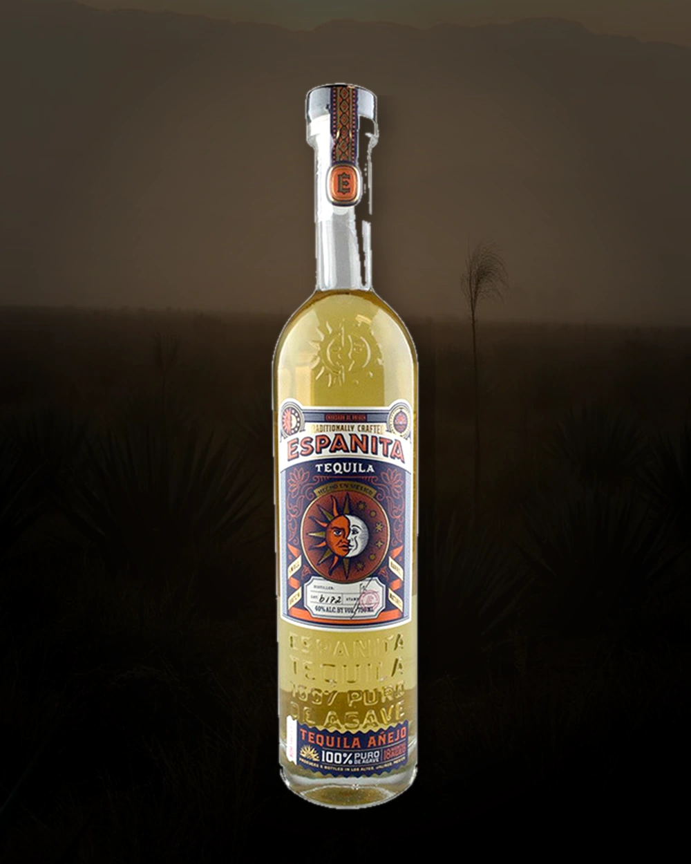 Espanita Tequila Añejo bottle