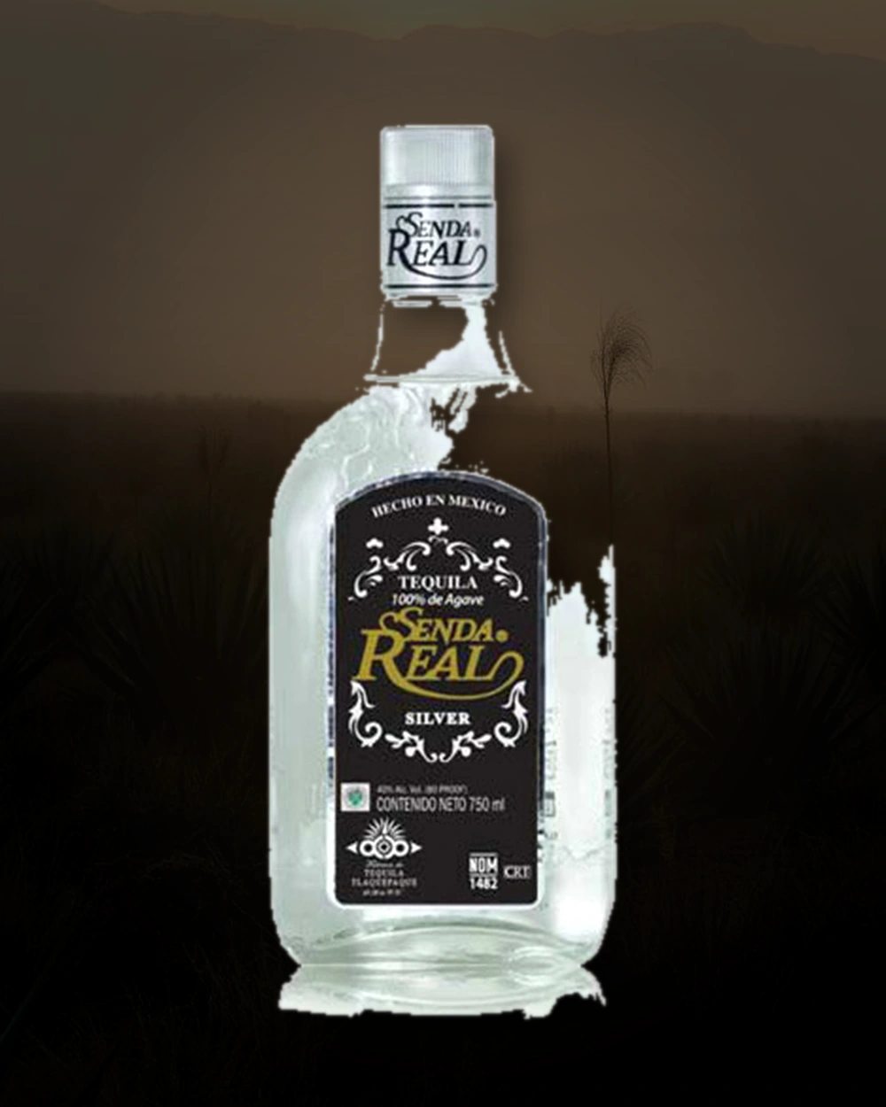 Senda Real Silver bottle
